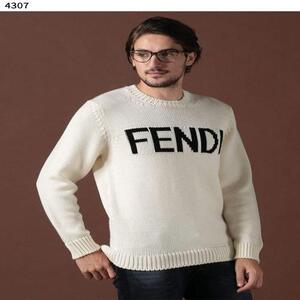팬디 로고 울 스웨터 [H6900]