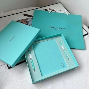Tiffany 블루 노트 &amp; 볼펜 세트 [H3509]  A3