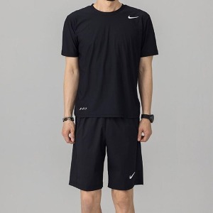 #나이키 [Nike] 남성 베이직 5부 트레이닝 셋 [H4088] A4